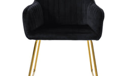 Set van 2 eetkamerstoelen Mili velvet