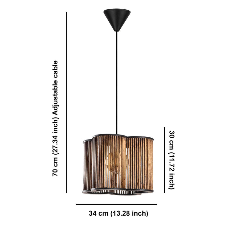 Hanglamp Wooden Cage