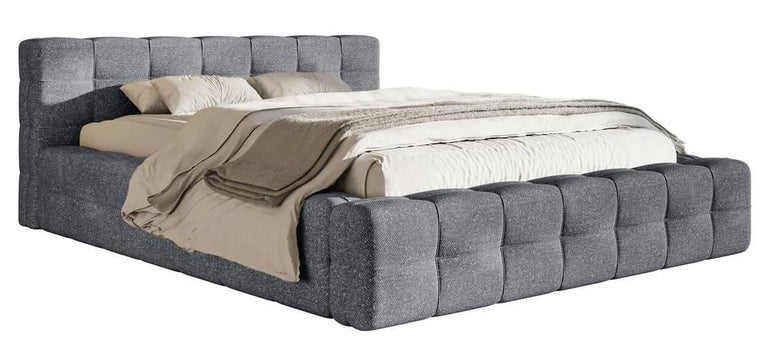 Tilly bedframe chenille met opbergvak 200 x 220 cm