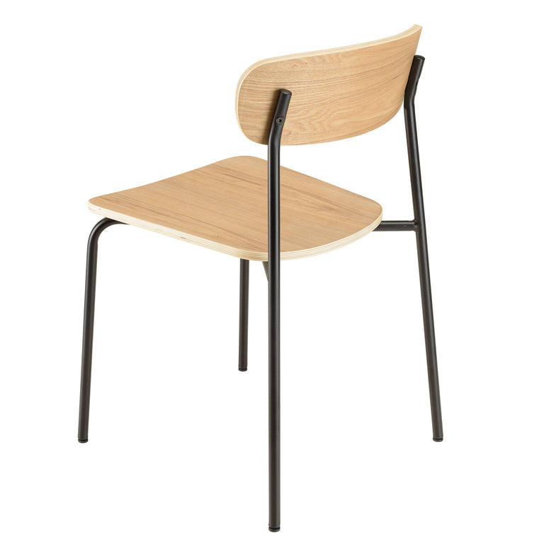 Set van 2 eetkamerstoelen Tom