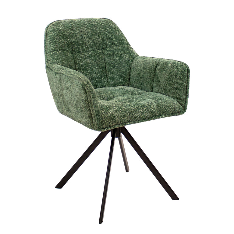 kick-collection-kick-eetkamerstoellucchenille-groen-chenille-stoelen- fauteuils-meubels1