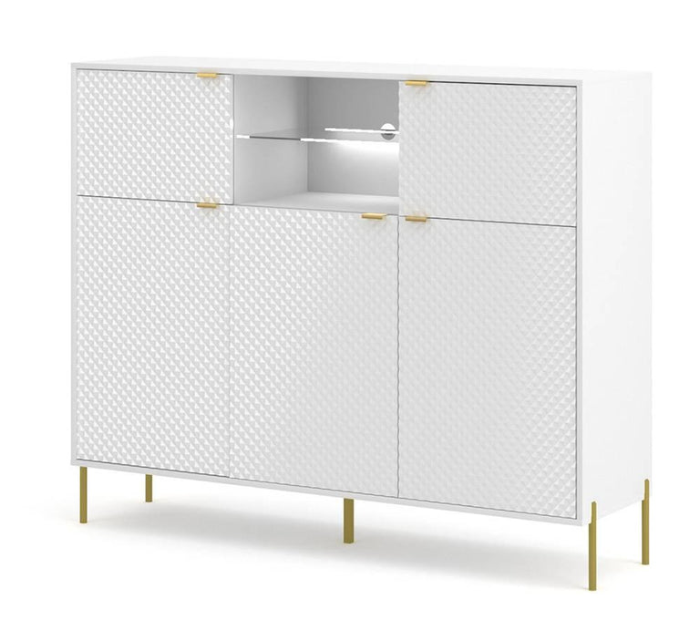 5-deurs dressoir Cemaran met LED verlichting