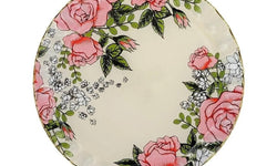 hermia-set van 6 dessertborden flora-multicolour--glas-servies-koken & tafelen_7988141