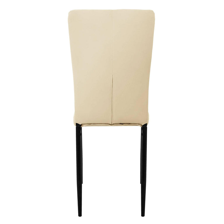 Set van 4 eetkamerstoelen Garcia velvet