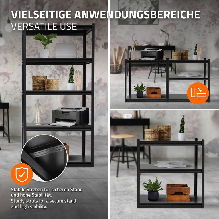 ml-design-set-van4wandrekken heavy-zwart-metaal-opbergen-decoratie_8156594