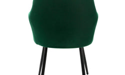 Set van 2 eetkamerstoelen Layla velvet