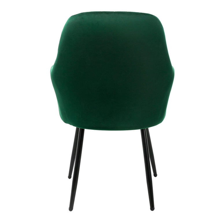 Set van 2 eetkamerstoelen Layla velvet