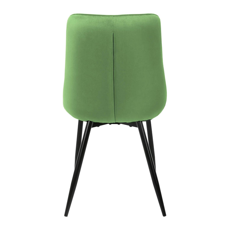 Set van 2 eetkamerstoelen Bea velvet