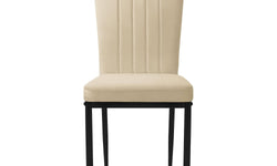 Set van 4 eetkamerstoelen Garcia velvet