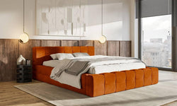 Tilly bedframe velvet met opbergvak 200 x 220 cm