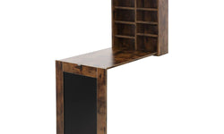 ml-design-wandbureau-metschoolbordannet inklapbaar-donkerbruin-mdf-tafels-meubels1