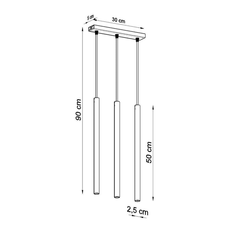 Hanglamp Pastelo 3-lichts