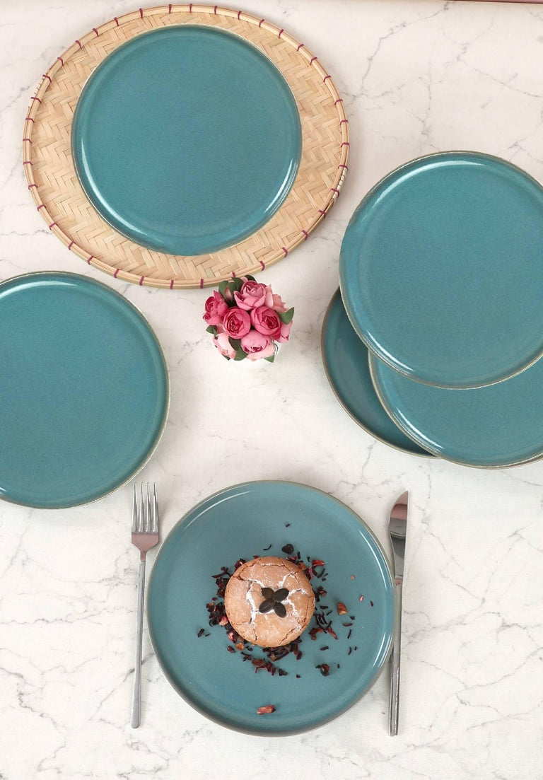 hermia-set van 6 dessertborden armin keramiek-turquoise--keramiek-servies-koken & tafelen4