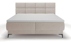 Boxspring Reyuno velvet met opbergruimte 180 x 200 cm