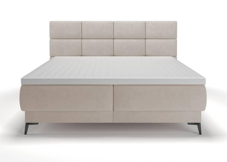 Boxspring Reyuno velvet met opbergruimte 160 x 200 cm