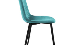 Set van 8 eetkamerstoelen Wisk velvet