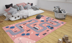 Kindervloerkleed Dream Street