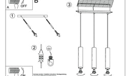 Hanglamp Lagos 3-lichts