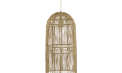 Hanglamp Casita rotan