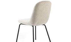 Set van 2 eetkamerstoelen Geriba bouclé