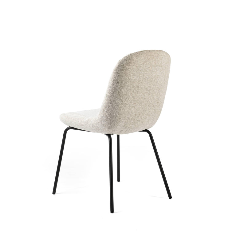 Set van 2 eetkamerstoelen Geriba bouclé