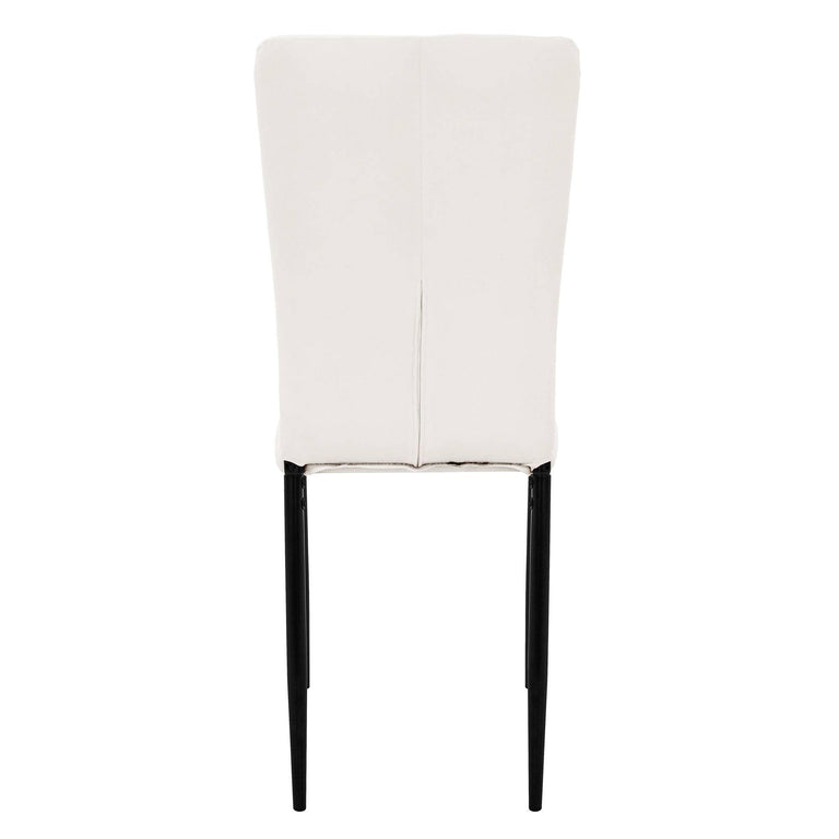 Set van 4 eetkamerstoelen Garcia velvet