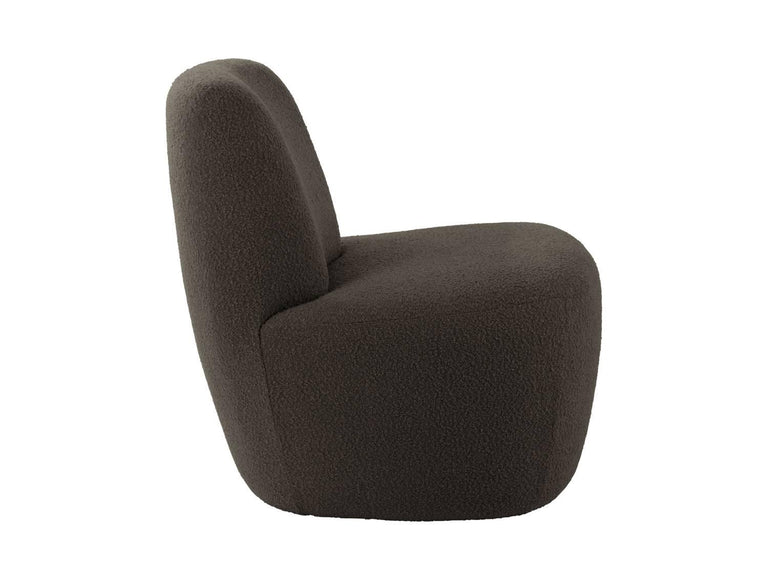 Fauteuil Ada bouclé