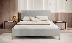 Bedframe Ticaro velvet 180 x 200 cm