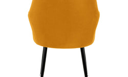 Set van 2 eetkamerstoelen Zel velvet