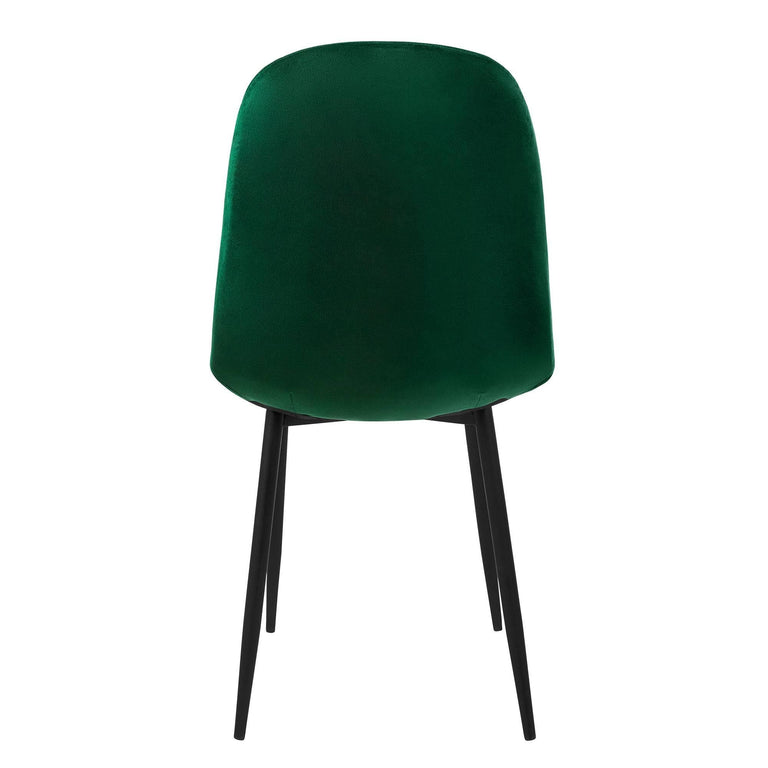 Set van 8 eetkamerstoelen Wisk velvet