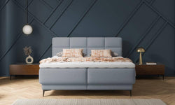 Boxspring Reyuno velvet met opbergruimte 180 x 200 cm