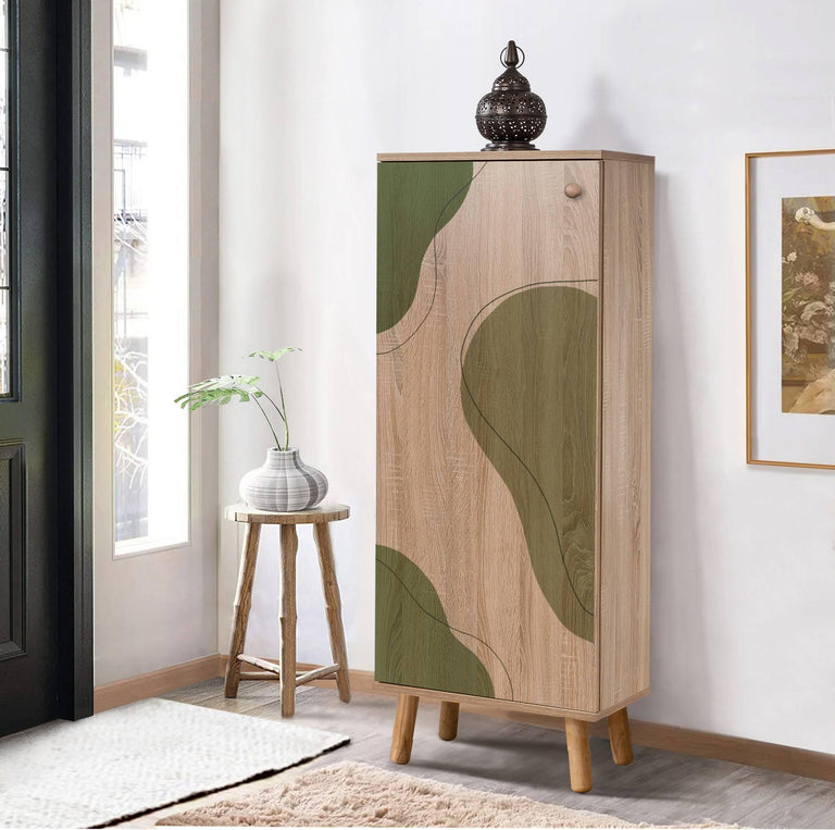 kalune-design-schoenenkast-vegas-groen-hout-kasten-meubels5