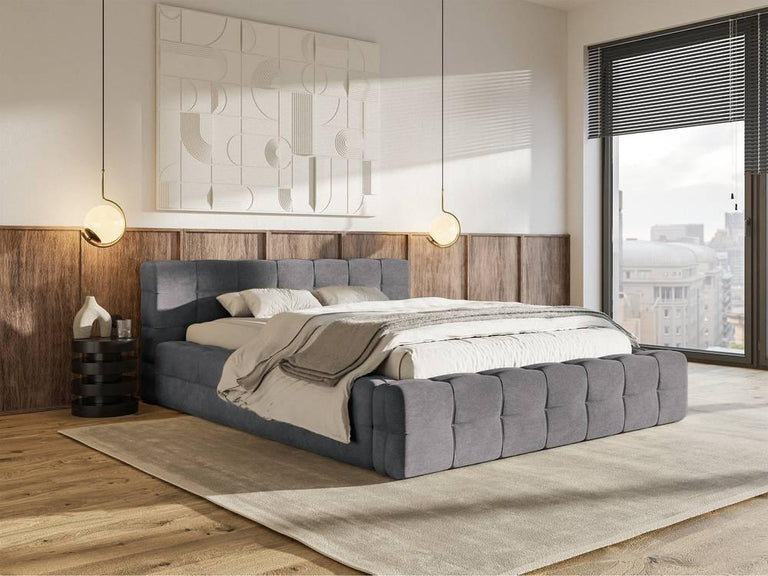 Tilly bedframe velvet met opbergvak 180 x 220 cm