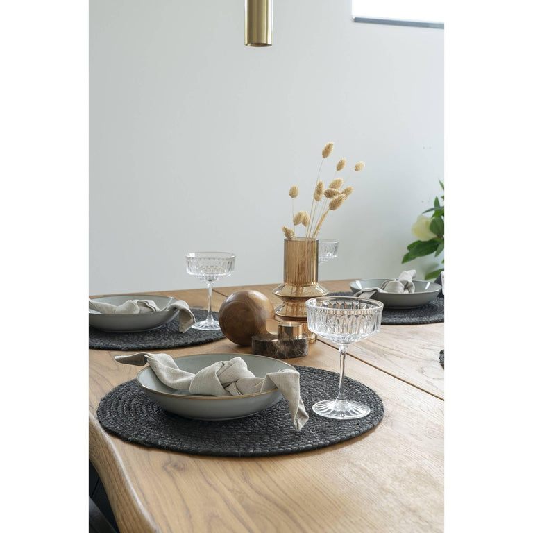 Set van 4 placemats Bombay jute