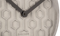 Wandklok Honeycomb