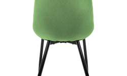 Set van 2 eetkamerstoelen Mana velvet