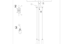 Plafondlamp Rea 3-lichts