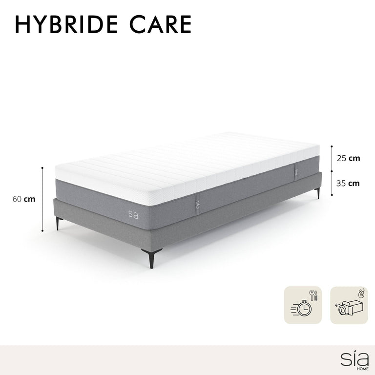 sia-home-set-vanmatrascare en bedframe celeste-wit-geweven-stof-bedden- matrassen-meubels_8245644