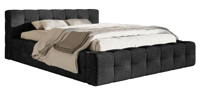 Tilly bedframe chenille met opbergvak 200 x 220 cm