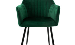 Set van 6 eetkamerstoelen Mari velvet