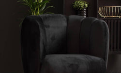 Fauteuil Tulip velvet