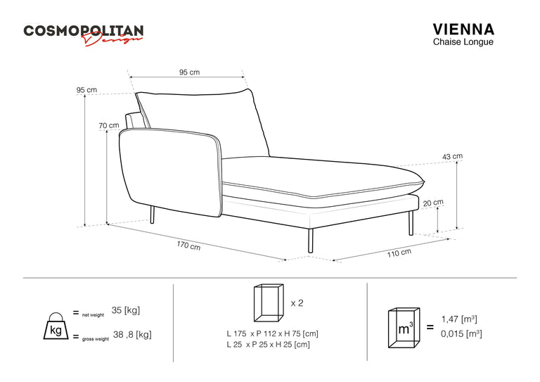 cosmopolitan-design-chaise-longue-vienna-hoek-links-velvet-lichtgrijs-zwart-170x110x95-velvet-banken-meubels6