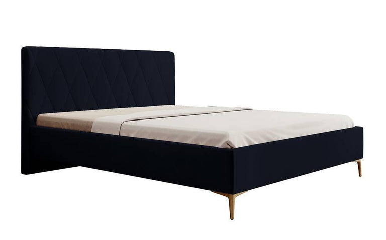 Bedframe Ticaro velvet 140 x 200 cm