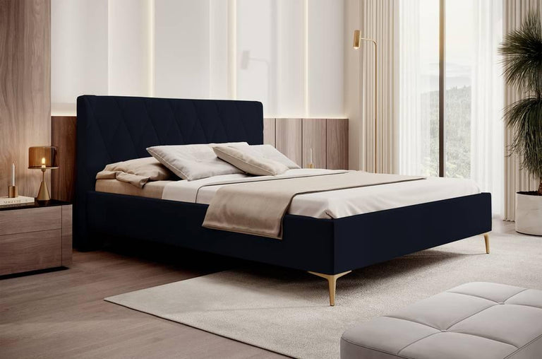 Bedframe Ticaro velvet 160 x 200 cm