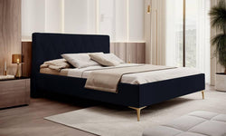 Bedframe Ticaro velvet 140 x 200 cm