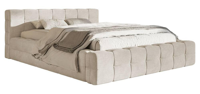 Tilly bedframe velvet met opbergvak 200 x 220 cm