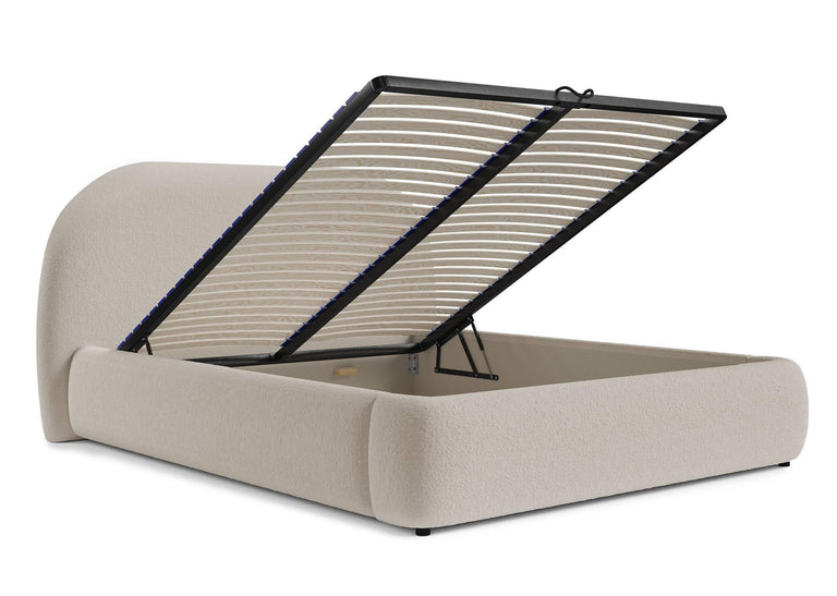 Bedframe Philipa bouclé 180 x 200 cm