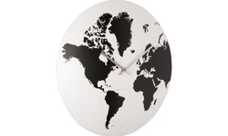 Wandklok World Map