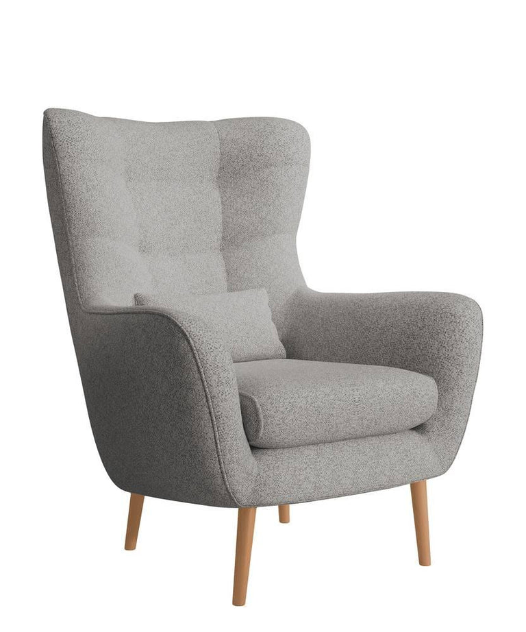 Fauteuil Verdiro bouclé