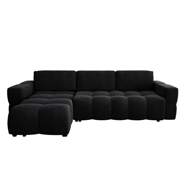 sia-home-hoekslaapbank-gabriellinksvelvet met opbergbox-zwart-velvet-(100% polyester)-banken-meubels1